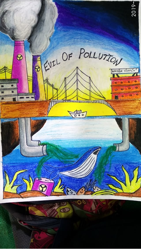 water pollution drawing | Save water drawing, Save water poster, Water  drawing-saigonsouth.com.vn